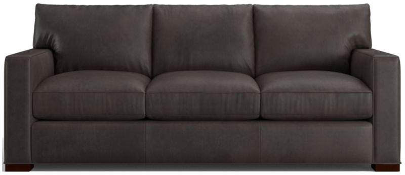 Axis Leather 3-Seat Queen Sleeper Sofa - image 0 of 6