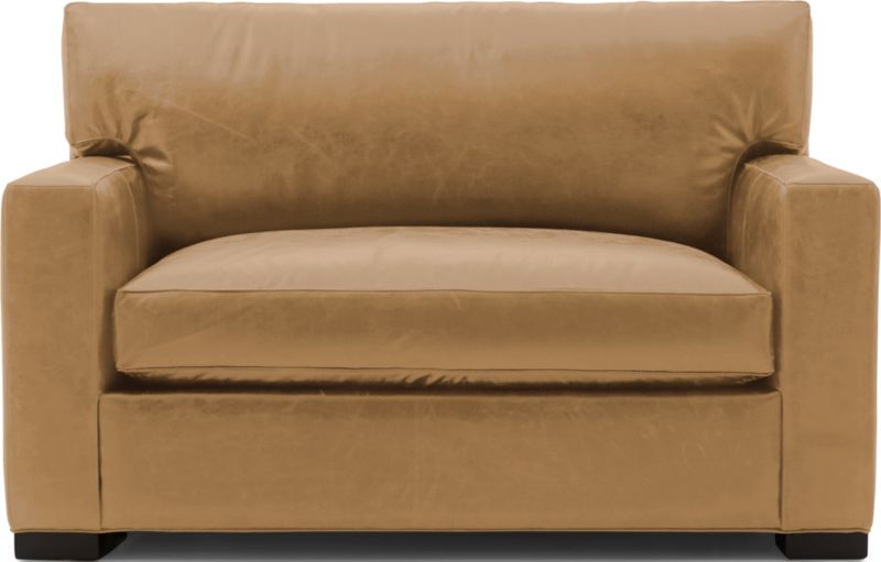 Axis Leather Twin Sleeper Sofa - image 0 of 7