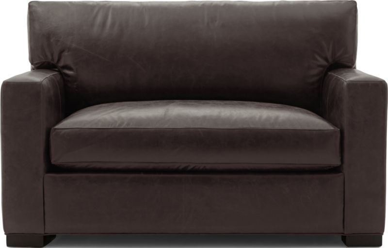 Axis Leather Twin Sleeper Sofa with Air Mattress - image 0 of 7