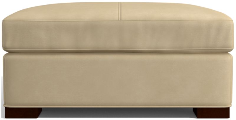 Axis Leather Square Cocktail Ottoman - image 0 of 6