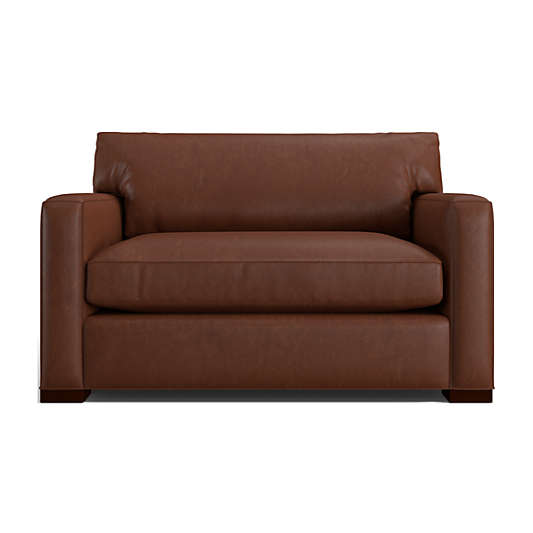 Axis 58" Leather Chair and a Half