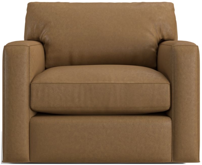 Axis Leather Swivel Chair - image 0 of 6