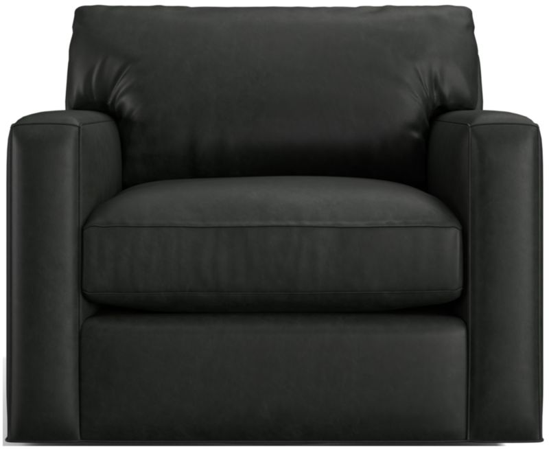 Axis Leather Swivel Chair - image 0 of 6