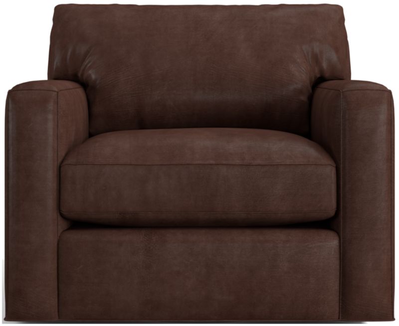 Axis Leather Swivel Chair - image 0 of 6