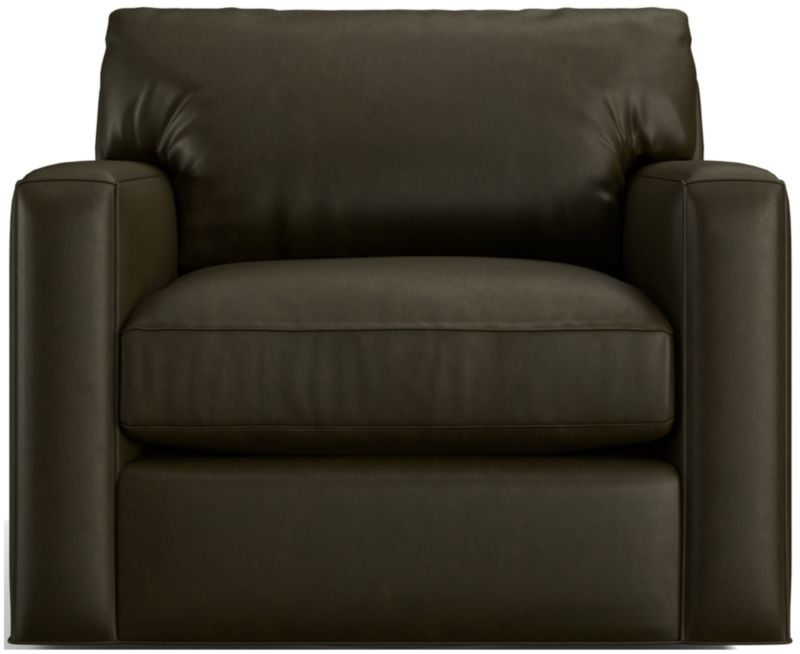 Axis Leather Swivel Chair - image 0 of 6