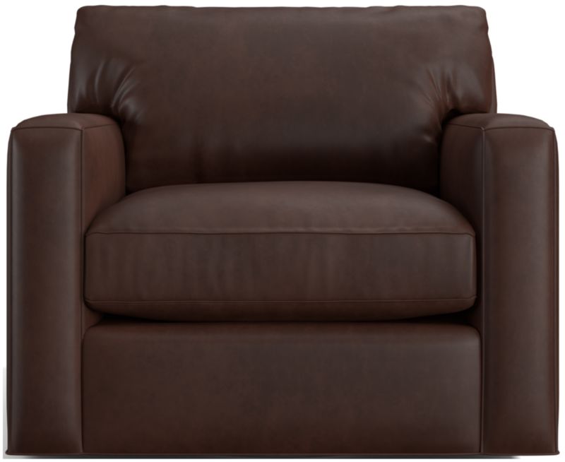 Axis Leather Swivel Chair - image 0 of 6