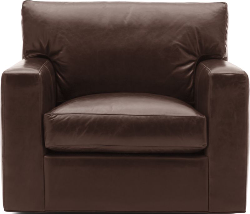 Axis Leather Swivel Chair - image 0 of 7