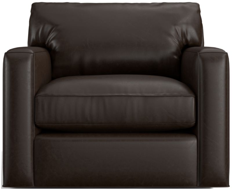 Axis Leather Swivel Chair - image 0 of 7