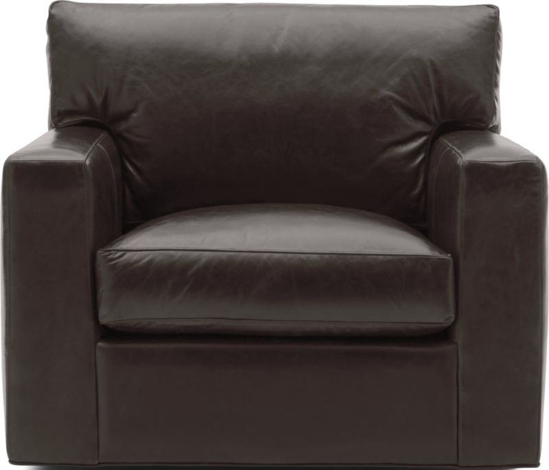 Axis Leather Swivel Chair - image 0 of 7