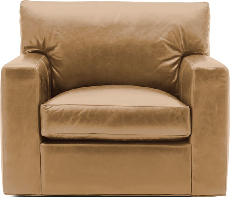 Axis Leather Swivel Chair - image 0 of 7