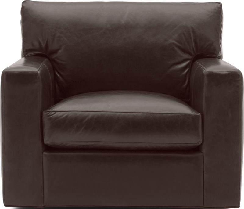 Axis Leather Swivel Chair - image 0 of 7