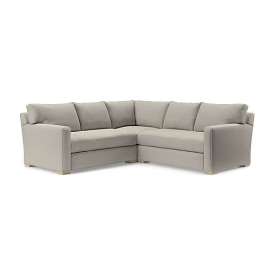 Axis 3-Piece L-Shaped Bench Sectional Sofa