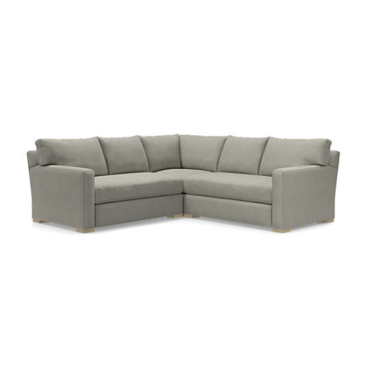 Axis 3-Piece L-Shaped Bench Sectional Sofa