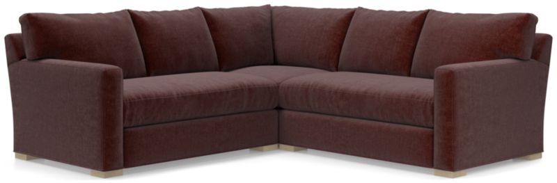 Axis 3-Piece L-Shaped Bench Sectional Sofa - image 0 of 5