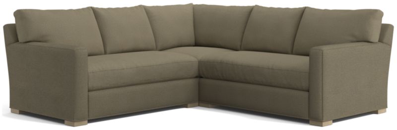 Axis 3-Piece L-Shaped Bench Sectional Sofa - image 0 of 5