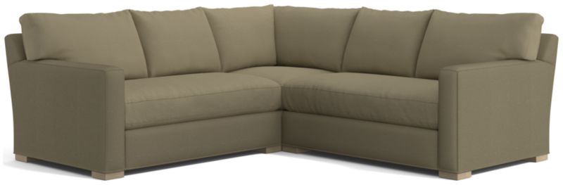 Axis 3-Piece L-Shaped Bench Sectional Sofa - image 0 of 5