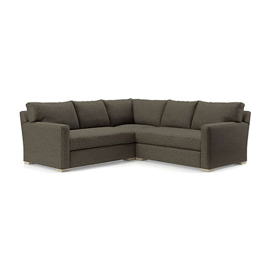Axis 3-Piece L-Shaped Bench Sectional Sofa