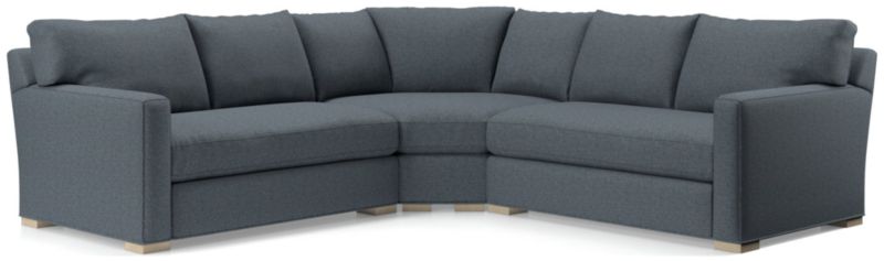 Axis 3-Piece Wedge Bench Sectional Sofa - image 0 of 4