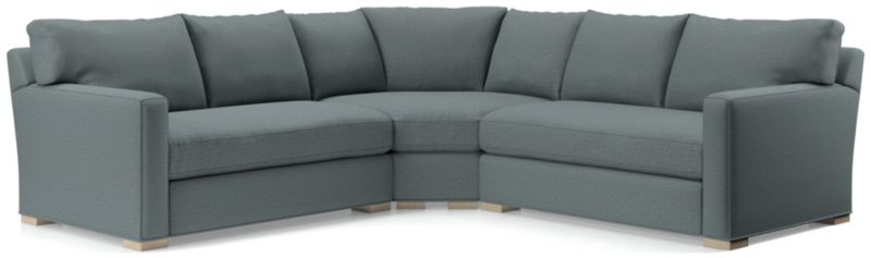 Axis 3-Piece Wedge Bench Sectional Sofa - image 0 of 6