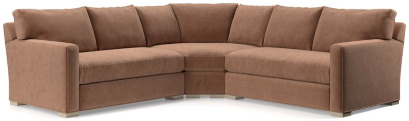 Axis 3-Piece Wedge Bench Sectional Sofa - image 0 of 4