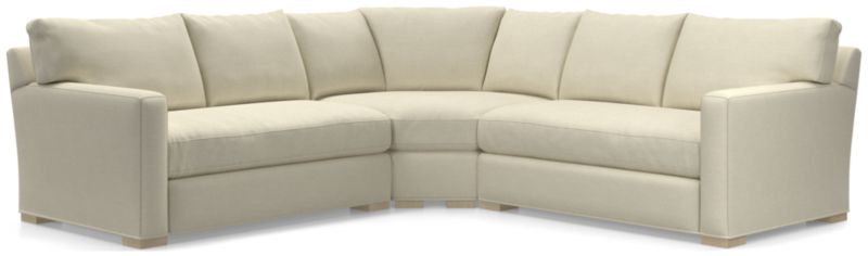 Axis 3-Piece Wedge Bench Sectional Sofa - image 0 of 6