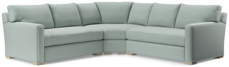 Axis 3-Piece Wedge Bench Sectional Sofa - image 0 of 4