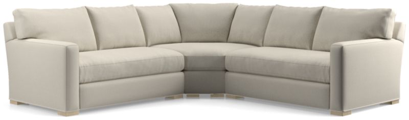 Axis 3-Piece Wedge Bench Sectional Sofa - image 0 of 4