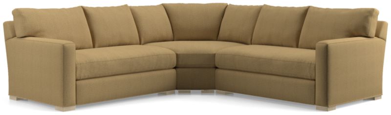 Axis 3-Piece Wedge Bench Sectional Sofa - image 0 of 4