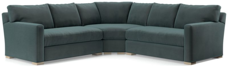 Axis 3-Piece Wedge Bench Sectional Sofa - image 0 of 4