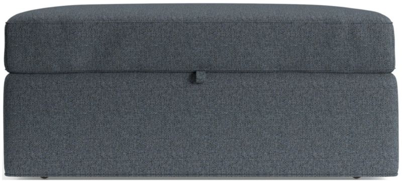 Axis Storage Ottoman with Tray and Casters - image 0 of 8