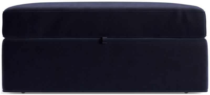 Axis Storage Ottoman with Tray and Casters - image 0 of 8