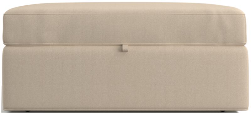 Axis Storage Ottoman with Tray and Casters - image 0 of 8