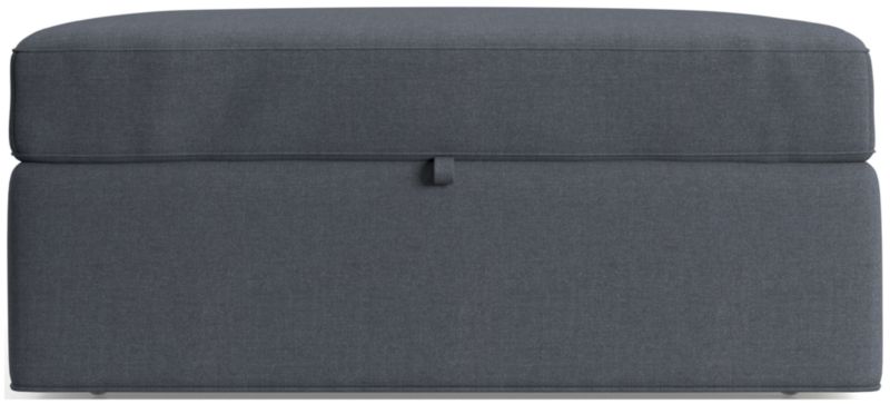 Axis Storage Ottoman with Tray and Casters - image 0 of 8