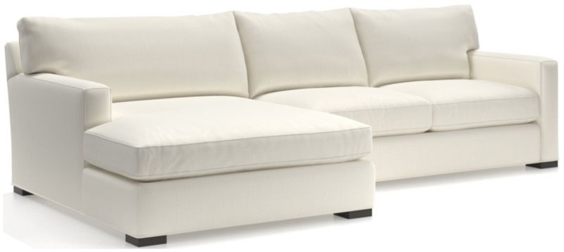 Axis 2Piece LeftArm Extra Wide Chaise Sectional Sofa + Reviews