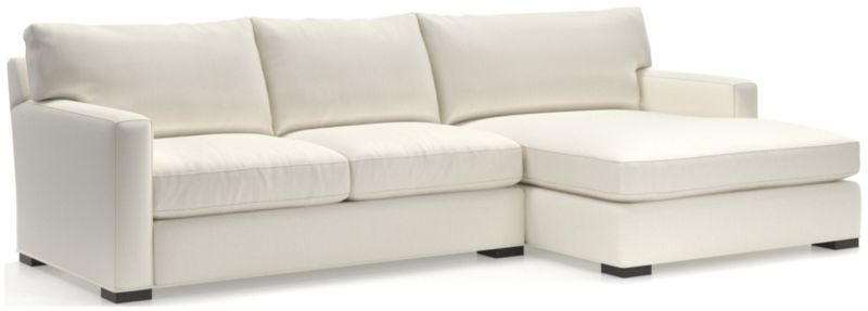 Axis 2Piece RightArm Extra Wide Chaise Sectional Sofa + Reviews