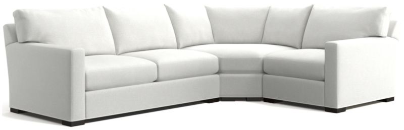 Axis 2-Piece Right Bumper Sectional Sofa