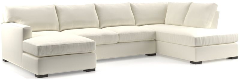 Axis 3-Piece U-Shaped Sectional Sofa with Right-Arm Corner Bumper - image 0 of 6