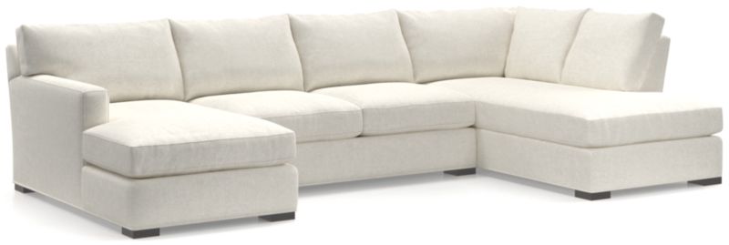 Axis 3-Piece U-Shaped Sectional Sofa with Right-Arm Corner Bumper - image 0 of 6