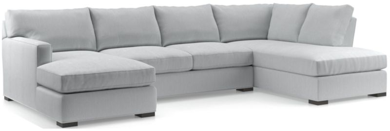 Axis 3-Piece U-Shaped Sectional Sofa with Right-Arm Corner Bumper - image 0 of 8