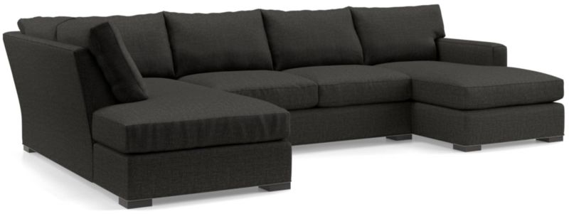 Axis 3-Piece U-Shaped Sectional Sofa with Left-Arm Corner Bumper - image 0 of 5