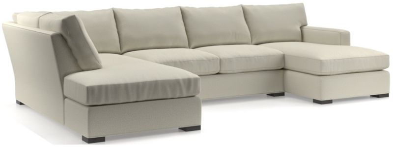 Axis 3-Piece U-Shaped Sectional Sofa with Left-Arm Corner Bumper - image 0 of 5