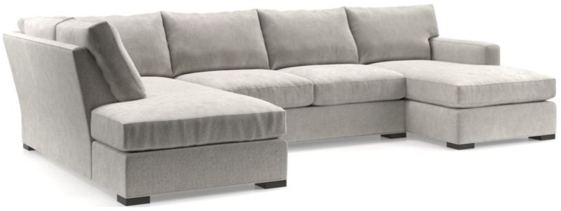 Axis 3-Piece U-Shaped Sectional Sofa with Left-Arm Corner Bumper - image 0 of 5