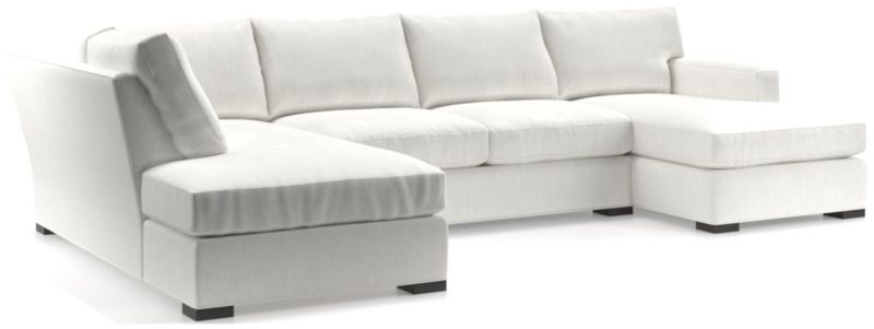 Axis 3-Piece U-Shaped Sectional Sofa with Left-Arm Corner Bumper - image 0 of 5