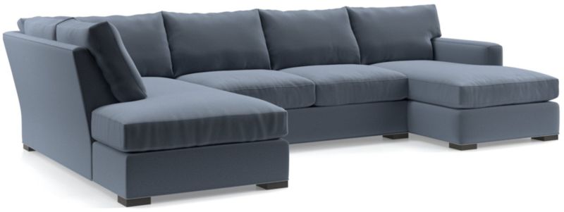 Axis 3-Piece U-Shaped Sectional Sofa with Left-Arm Corner Bumper - image 0 of 5