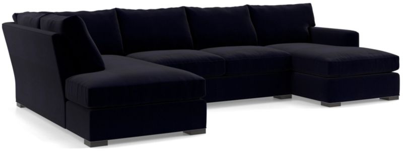 Axis 3-Piece U-Shaped Sectional Sofa with Left-Arm Corner Bumper - image 0 of 5