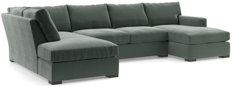 Axis 3-Piece U-Shaped Sectional Sofa with Left-Arm Corner Bumper - image 0 of 5