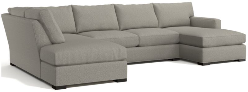 Axis 3-Piece U-Shaped Sectional Sofa with Left-Arm Corner Bumper - image 0 of 5