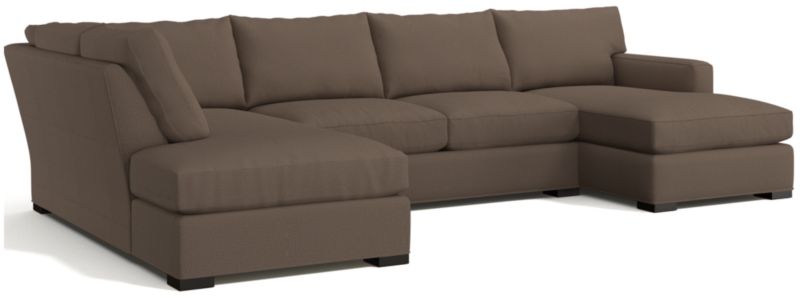 Axis 3-Piece U-Shaped Sectional Sofa with Left-Arm Corner Bumper - image 0 of 7