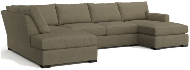 Axis 3-Piece U-Shaped Sectional Sofa with Left-Arm Corner Bumper - image 0 of 6