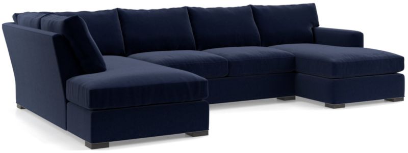 Axis 3-Piece U-Shaped Sectional Sofa with Left-Arm Corner Bumper - image 0 of 5